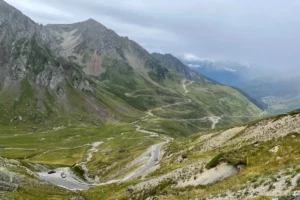 Col du Tourmalet - Valley View